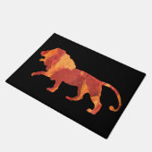 Red Lion Custom Fußmatte (Schrägansicht)