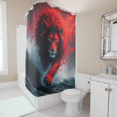 Red Lion Duschvorhang (Beispiel)