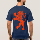 Red Lion Rampart T-Shirt (Rückseite)