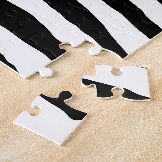 Red Lips Black and White Zebra Puzzle (Seite)