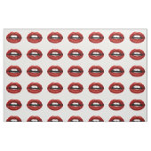 Red Lips Fabric Stoff (Fat Quarter (45,7 x 55,9 cm))