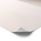 Red Lips Fashion Print Poster (Ecke)