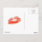 red_lips, ich vermisse dich. postkarte (Rückseite)