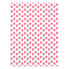 Red Lips Kiss Lipstick Kisses Valentinstag Liebe Tischdecke