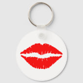 RED LIPS KISS SCHLÜSSELANHÄNGER (Rückseite)