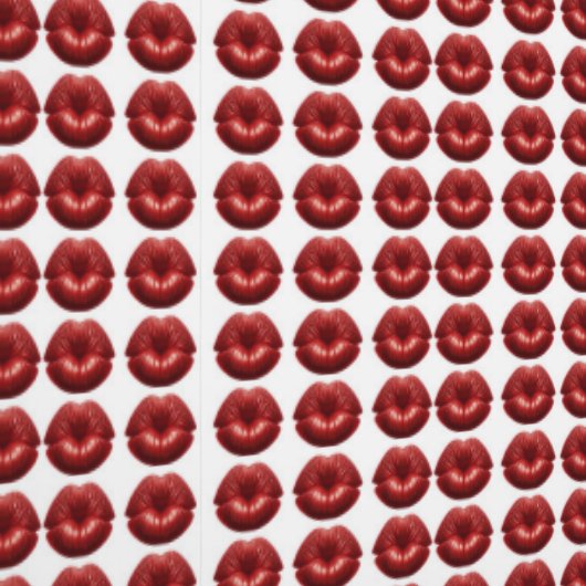 Red Lips Kiss Tapete (Naht)