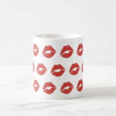 Red Lips Kiss Tasse (Mittel)