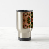 Red Lips Mandala Reisebecher (Mittel)
