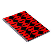 Red Lips Notebook Notizblock (Rechte Seite)