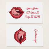 Red Lips Open Mouth Thunder_Cove (Vorne & Hinten)