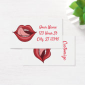 Red Lips Open Mouth Thunder_Cove (Schreibtisch)