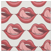 Red Lips Open Mouth Thunder_Cove Stoff (Muster)