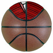 Red Lips Smile Basketball (Rechts)