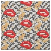 RED LIPS STOFF (Muster)