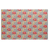 RED LIPS STOFF (Fat Quarter (45,7 x 55,9 cm))