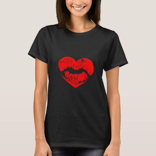 Red Lips T - Shirt (Vorderseite)