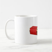 Red Lipstick Makeup Tasse (Links)