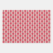 Red Lipstick Nail Polnisch Makeup Artist Kosmetik Geschenkpapier Set (Vorderseite 3)