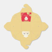 Red Little Dumpling Asian Baby Shower Fevor Box Geschenkschachtel (Ungefaltet)