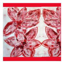 RED LIUM asiatisch Fotodruck