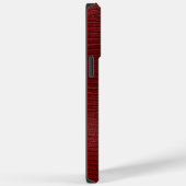 Red Lizard Leather Print Case-Mate iPhone Hülle (Rückseite / Rechts)