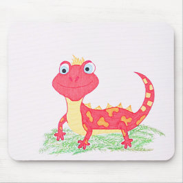 Red Lizard Mousepad