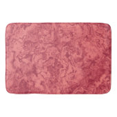 Red Lmon Marble abstrakt Badematte (Vorderseite)