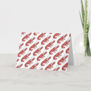Red Lobster Bilddesign Karte