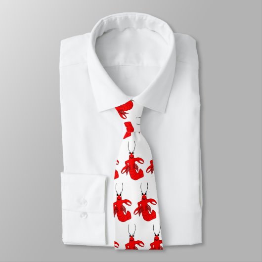 Red Lobster Design Krawatte (Gebunden)