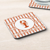 Red Lobster Getränkeuntersetzer (Linke Seite)