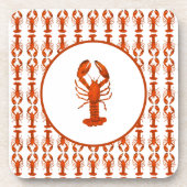 Red Lobster Getränkeuntersetzer (Vorderseite)