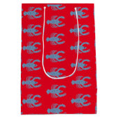 Red Lobster Ginger Jars Jar Wedding Mittlere Geschenktüte (Rückseite)