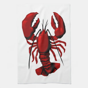 Red Lobster Kittuch Handtuch