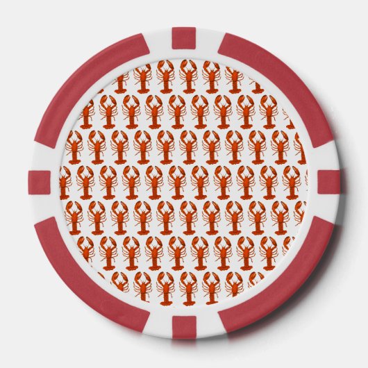 Red Lobster Pokerchips (Vorderseite)