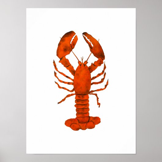 Red Lobster Poster (Vorne)