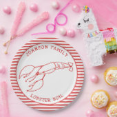 Red Lobster - Summer Party / Lobster Boil Paper Pl Pappteller (Party)