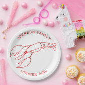 Red Lobster - Summer Party / Lobster Boy Pappteller (Party)