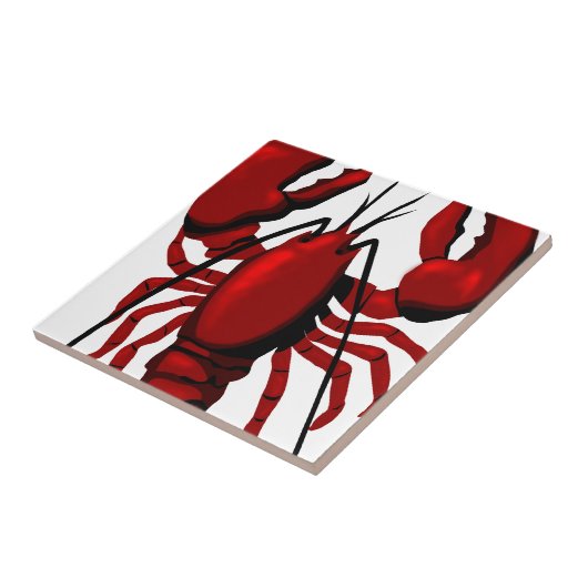 Red Lobster Tile Fliese (Seite)