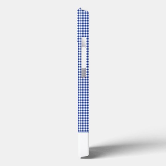 Red Lobsters Preppy Blue Gingham Name Fun Case-Mate iPhone Hülle (Rückseite / Links)