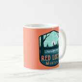 Red Lodge Montana Kaffeetasse (VorderseiteRechts)