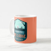 Red Lodge Montana Kaffeetasse (Vorderseite Links)