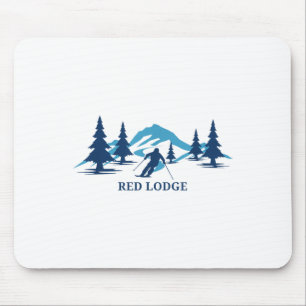 Red Lodge Montana Ski Resort Skifahren _1 Mousepad