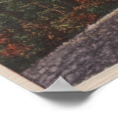 Red Lodge, MT - Blick auf die Mae West Curve Poster (Ecke)