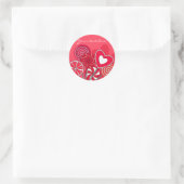 Red Lollipop Sticker (Tasche)