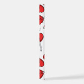 Red Lollipops, Heart Lollipops, Lollipop Pattern iPhone Hülle (Rechte Seite)