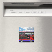 Red London Bus Magnet (In Situ (Geschirrspüler))