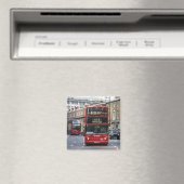Red London Bus Magnet (In Situ (Geschirrspüler))