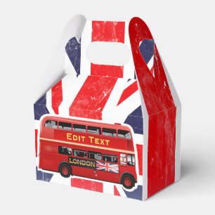 Red London Bus Themed Geschenkschachtel