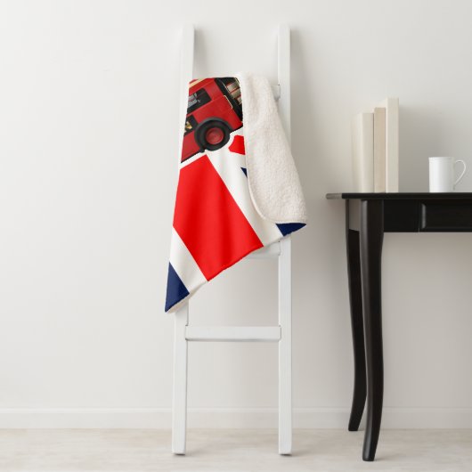 Red London Double Decker Bus Sherpadecke (Beispiel)