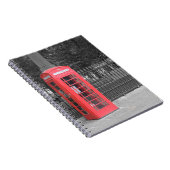 Red London Phonebox Notizblock (Rechte Seite)